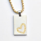 Heart Tag Bling