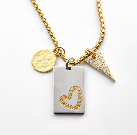 Heart Tag Bling